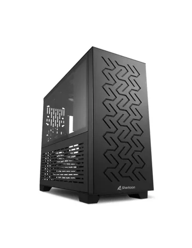 Caja ordenador gaming sharkoon ms - z1000 matx 2 x usb3.0 sin fuente negro