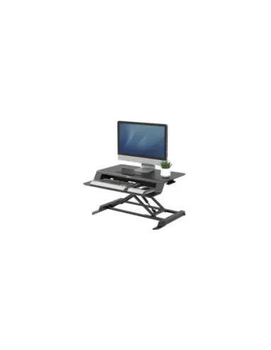 Soporte de Sobremesa Elevable Fellowes Sit-Stand Lotus LT/ hasta 17kg/ Negro