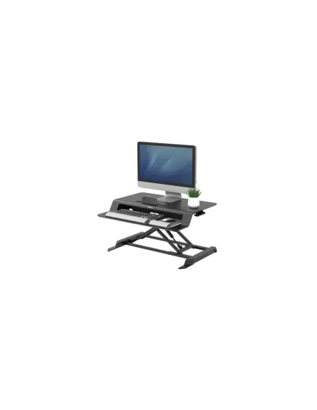 Soporte de Sobremesa Elevable Fellowes Sit-Stand Lotus LT/ hasta 17kg/ Negro