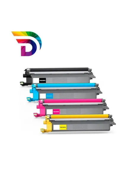 Toner compatible dayma para brother tn625 xl amarillo 6500 pag.