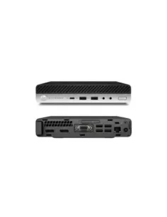 Ordenador reacondicionado mini hp elitedesk 400 g3 - i5 - 7th - 8gb - 256gb nvme - win 10 pro  - sin v