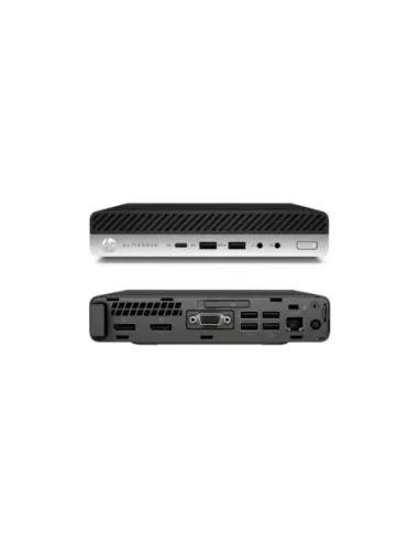 Ordenador reacondicionado mini hp elitedesk 400 g3 - i5 - 7th - 8gb - 256gb nvme - win 10 pro  - sin v