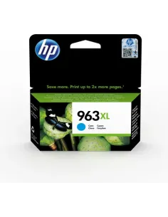 HP Cartucho de tinta Original HP 963XL cian de alta capacidad