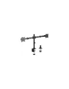 Soporte de Mesa para 2 Monitores Aisens DT35TSR-359/ Giratorio/ Inclinable/  hasta 20kg