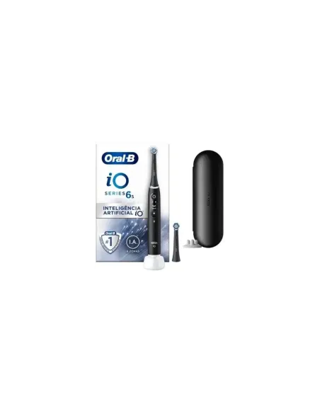 Cepillo Dental Braun Oral-B iO 6/ Incluye 2 Recambios/ Negro