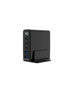 Gembird Cargador rápido USB GaN 5 puertos 140 W
