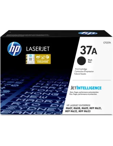 HP Cartucho de tóner original HP LaserJet 37A negro