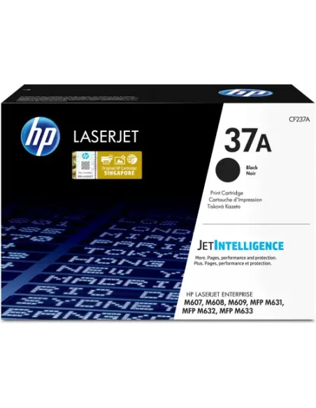 HP Cartucho de tóner original HP LaserJet 37A negro