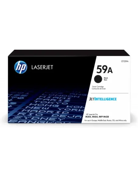 HP Cartucho de tóner Original HP LaserJet 59A negro