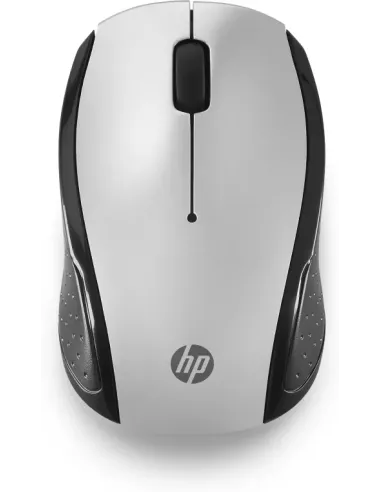 HP Ratón inalámbrico HP 200 (Plateado)