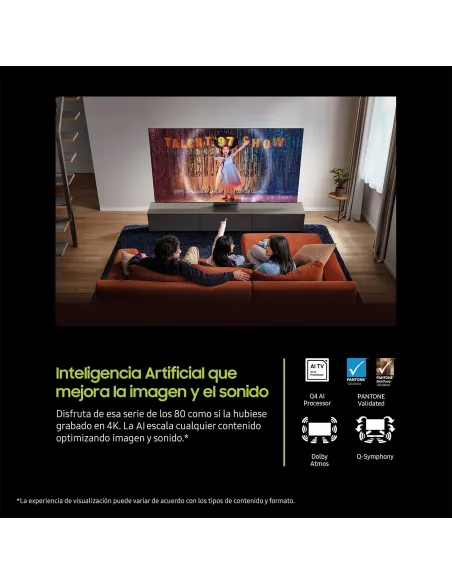 Samsung TV 55" QLED Q8F 4K Vision AI Smart TV 2025