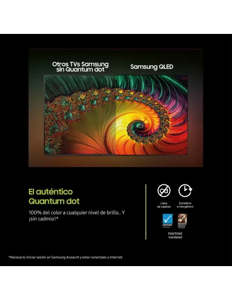 Samsung TV 55" QLED Q8F 4K Vision AI Smart TV 2025