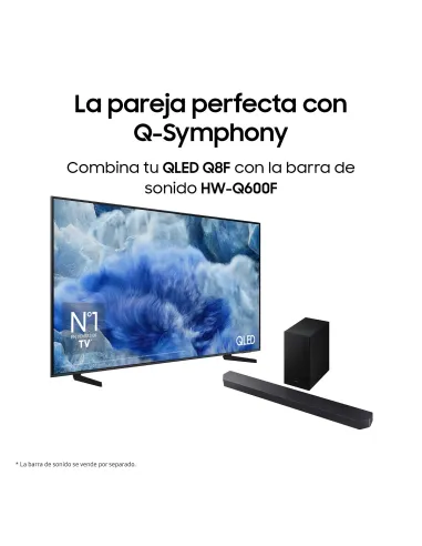 Samsung TV 55" QLED Q8F 4K Vision AI Smart TV 2025