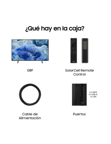 Samsung TV 55" QLED Q8F 4K Vision AI Smart TV 2025