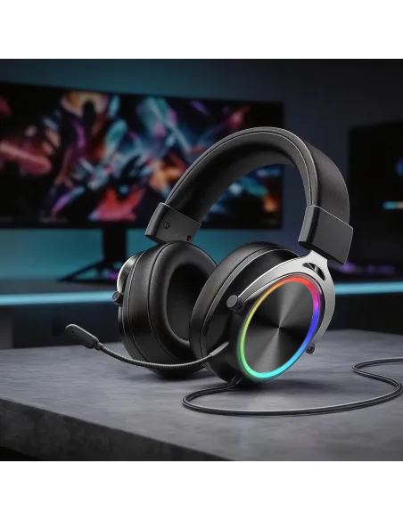 Mars Gaming MHFORGE auricular y casco Auriculares Alámbrico Diadema Juego USB Type-C   USB Type-A Negro