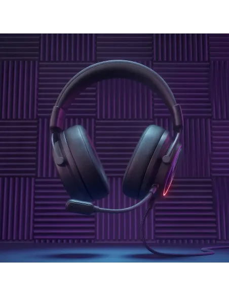 Mars Gaming MHFORGE auricular y casco Auriculares Alámbrico Diadema Juego USB Type-C   USB Type-A Negro