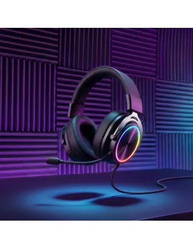 Mars Gaming MHFORGE auricular y casco Auriculares Alámbrico Diadema Juego USB Type-C   USB Type-A Negro