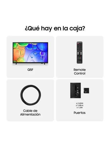 Samsung TV 32" QLED Q5F Full HD Smart TV (​2026)