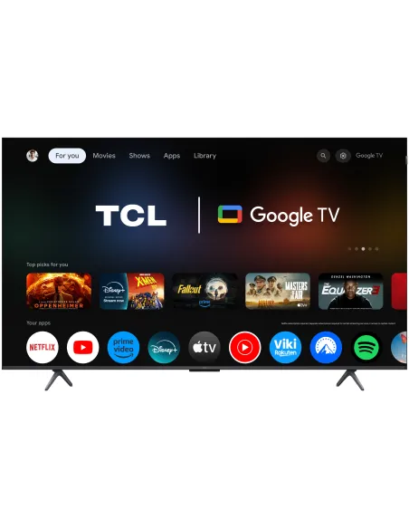 TCL P8L 65P8L Televisor 165,1 cm (65") 4K Ultra HD Smart TV Wifi Negro 450 cd   m²