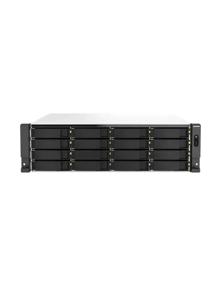 Servidor nas qnap ts - h2287xu - rp - e2378 - 64g 22 bahias 3u rack 64gb