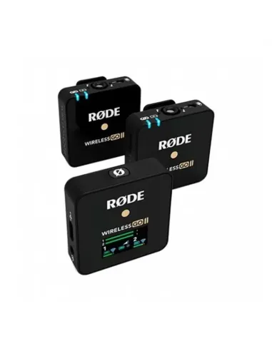 Microfono rode wireless go ii dual usb tipo c - trs - 50hz - omnidirectional