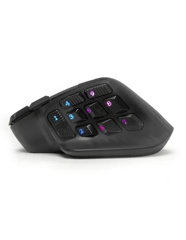 Mars Gaming MMWHEX16 ratón Juego Mano derecha Bluetooth Óptico 24000 DPI