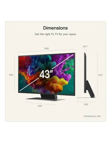 LG QNED evo AI 50QNED87B6A 127 cm (50") 4K Ultra HD Smart TV Wifi Negro