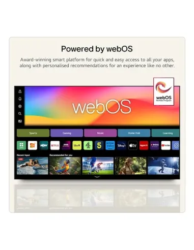 LG QNED evo AI 50QNED87B6A 127 cm (50") 4K Ultra HD Smart TV Wifi Negro