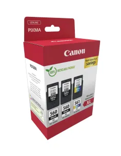 Canon 3712C009 cartucho de tinta 3 pieza(s) Original Alto rendimiento (XL) Negro, Cian, Magenta, Amarillo 2