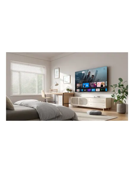 TCL P6K 43P6K Televisor 109,2 cm (43") 4K Ultra HD Smart TV Wifi Metálico