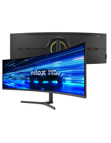 Nilox pantalla para PC 124,5 cm (49") 5120 x 1440 Pixeles Dual QHD LCD