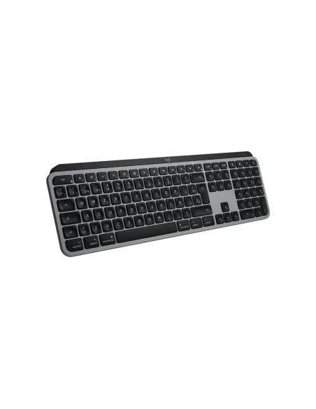 Logitech MX Keys S for Mac teclado Hogar Bluetooth QWERTY Español Gris