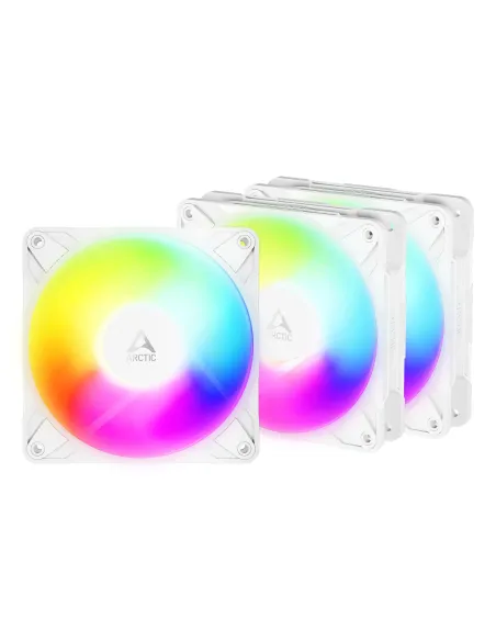 ARCTIC Freezer P12 Pro Reverse A-RGB (White) - 3 Pack Carcasa del ordenador Ventilador 12 cm Blanco 3 pieza(s)