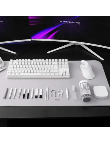 Mars Gaming MAKITW kit de limpieza para computadora Teclado, Teléfono móvil smartphone, Teléfono, Portátil, PC Tableta,