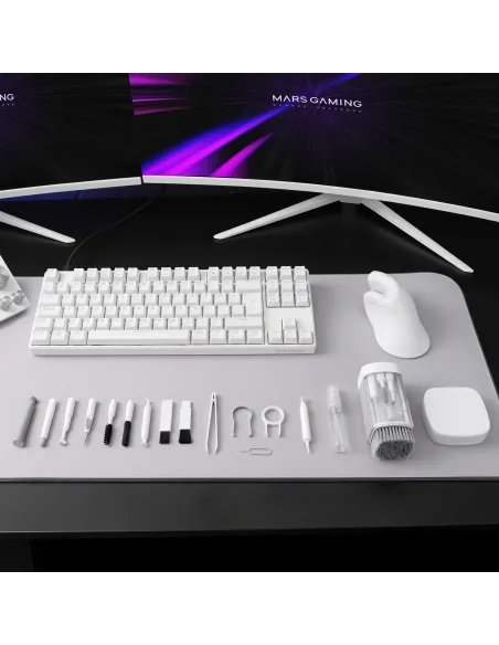 Mars Gaming MAKITW kit de limpieza para computadora Teclado, Teléfono móvil smartphone, Teléfono, Portátil, PC Tableta,