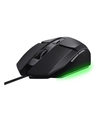 Trust GXT121 FELOX+ ratón Juego Mano derecha USB tipo A Óptico 10000 DPI