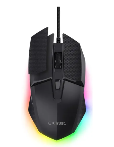 Trust GXT121 FELOX+ ratón Juego Mano derecha USB tipo A Óptico 10000 DPI