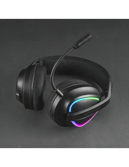 Mars Gaming MHWQUASAR auricular y casco Auriculares Inalámbrico Diadema Juego USB Type-C   USB Type-A Bluetooth Negro