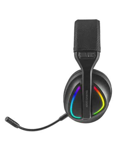 Mars Gaming MHWQUASAR auricular y casco Auriculares Inalámbrico Diadema Juego USB Type-C   USB Type-A Bluetooth Negro