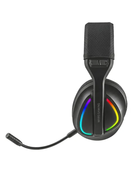 Mars Gaming MHWQUASAR auricular y casco Auriculares Inalámbrico Diadema Juego USB Type-C   USB Type-A Bluetooth Negro