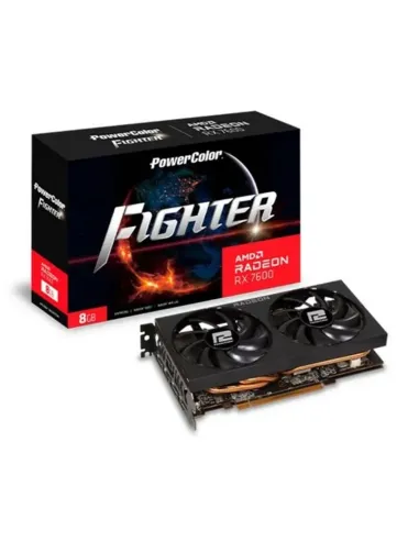 Tarjeta grafica powercolor rx 7600 fighter 8gb gddr6