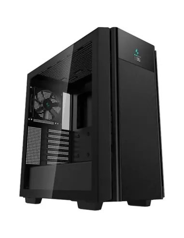 Caja gaming deepcool ch510 cristal templado usb 3.2 usb tipo c negra