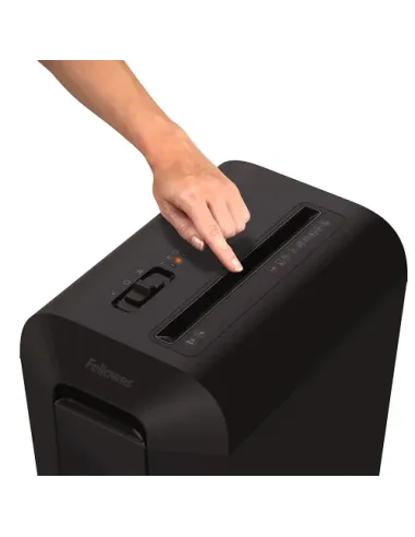 Fellowes LX65 triturador de papel Corte cruzado 4 cm Negro