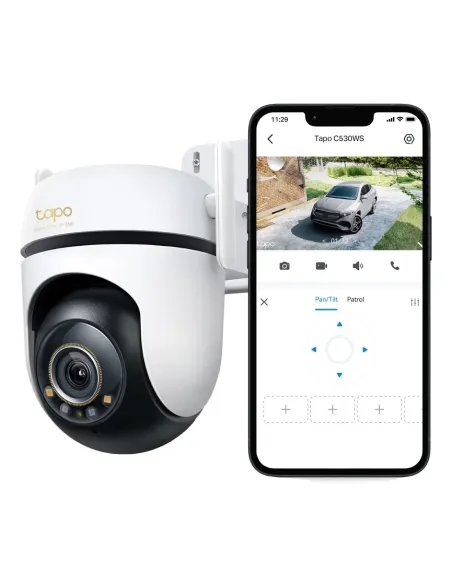 TP-Link TAPO C530WS cámara de vigilancia Torreta Cámara de seguridad IP Exterior 2880 x 1620 Pixeles Pared