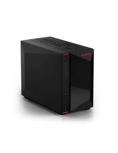 Servidor nas asustor as5402  2bay nas 4gb ram 2.5g 2 xsata3 6gb s 3.5  2.5 hdd ssd