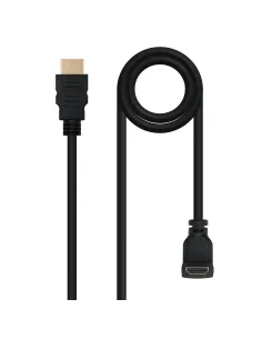 Nanocable CABLE HDMI ACODADO V1.4 (ALTA VELOCIDAD   HEC), A M-A M, 1.8 M