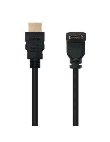 Nanocable CABLE HDMI ACODADO V1.4 (ALTA VELOCIDAD   HEC), A M-A M, 1.8 M
