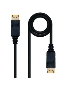 Nanocable Cable DisplayPort 1.2, DP M-DP M, Negro, 10 m