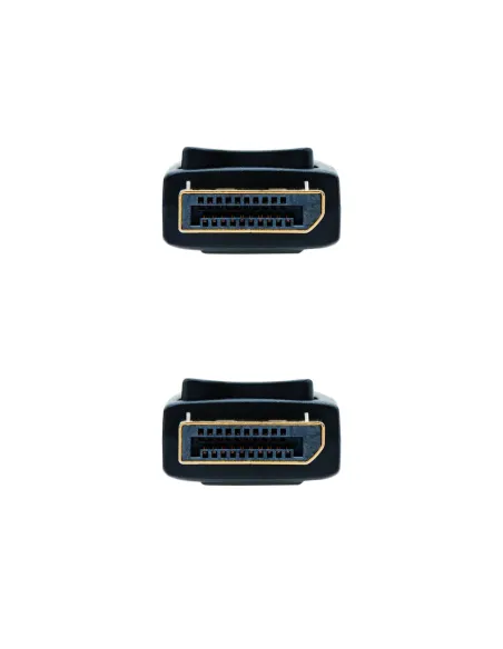 Nanocable Cable DisplayPort 1.2, DP M-DP M, Negro, 10 m