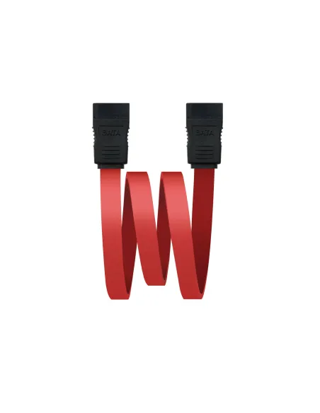 Nanocable 10.18.0101 cable de SATA 0,5 m Negro, Rojo